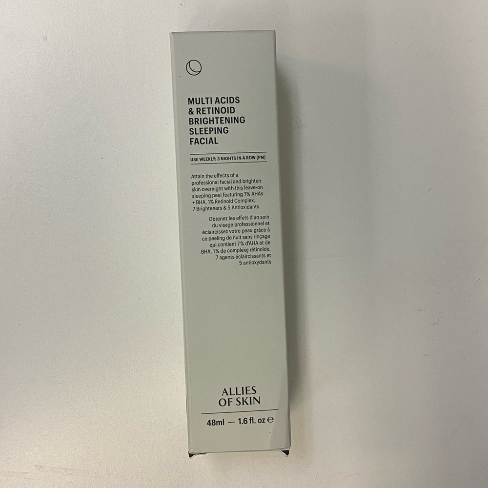 Allies of Skin Multi Acids Retinoid Brightening Sleeping Facial - Picture 2 of 7
